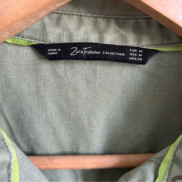 Green Zara Shirt - Picture 4 of 4